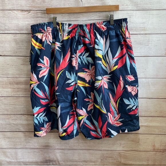 NEW WITH TAGS KANU TROPICAL PRINT‎ BOARD SHORTS - Picture 5 of 6